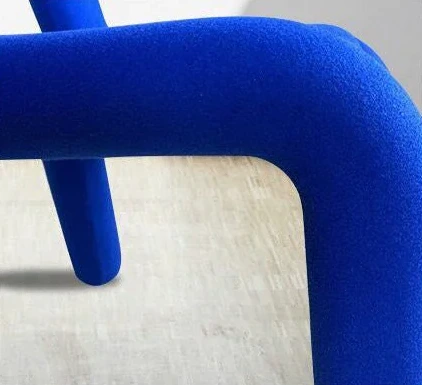 bold chair fabric details side