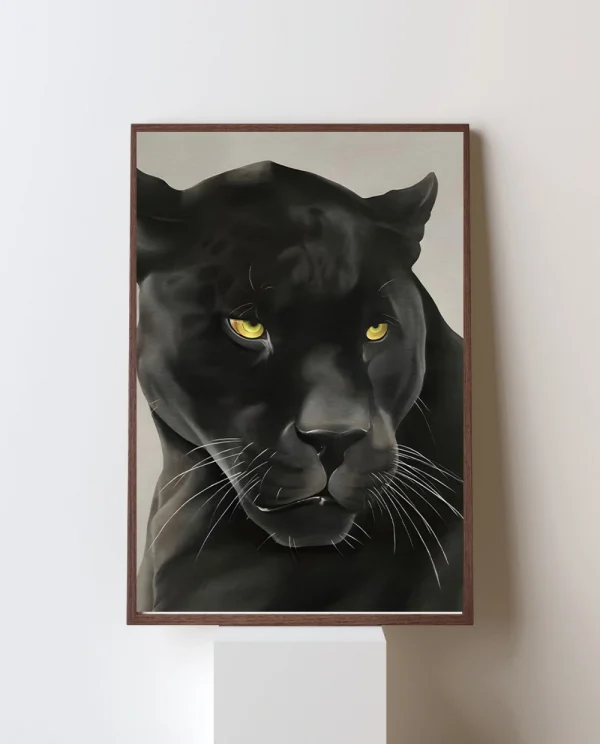 Black Panther canvas art