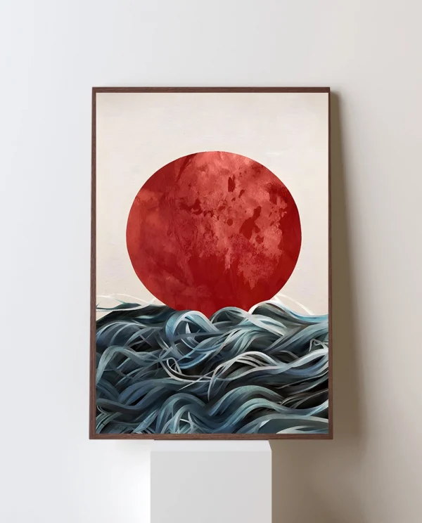 Sunrise in Japan canvas art