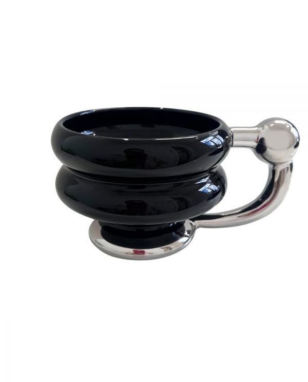 Black Contrast Coffee Cup 1