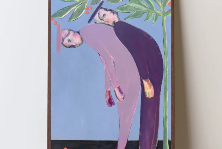 Leaning Souls canvas art