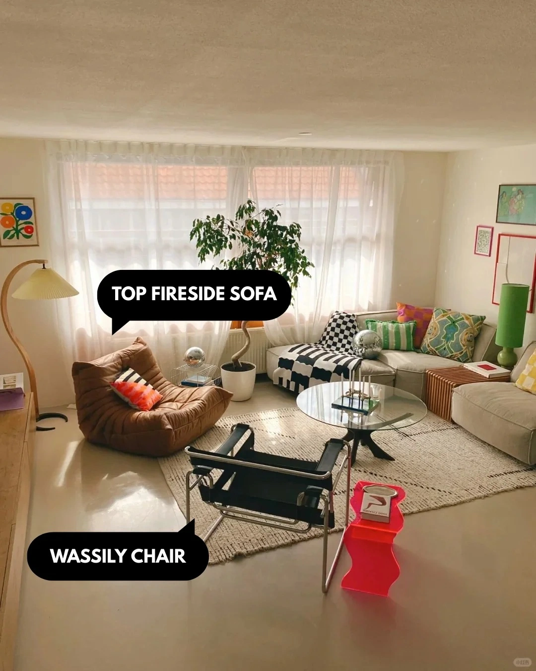 TOP-FIRESIDE-SOFA-with-a-WASSILY CHAIR